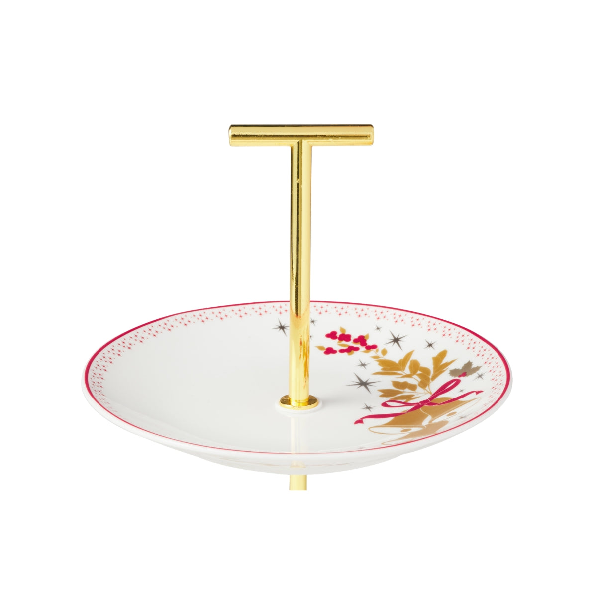Maxwell & Williams White Christmas 2026 2 Tiered Cake Stand 15/19x22cm Gift Boxed