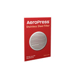 AeroPress Stainless Steel Filter in Packaging