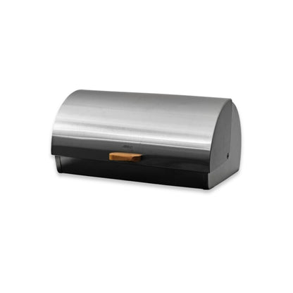 Roll Top Stainless Steel Bread Bin