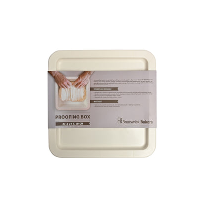 Brunswick Bakers Professional Proofing Box - Interior 27x27x10cm Exterior 31.5x31.5x12.5cm