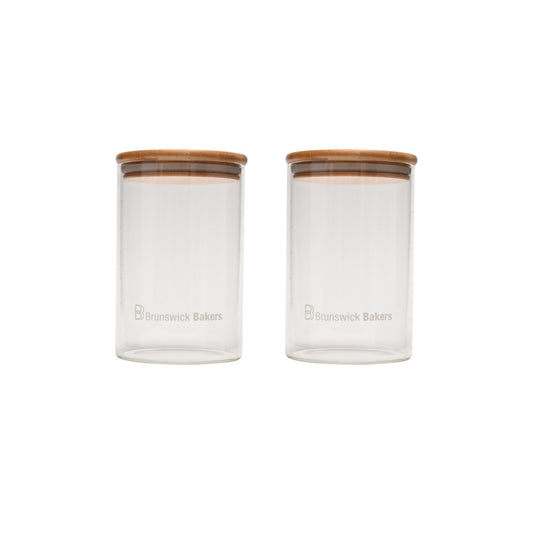 Brunswick Bakers Starter Jar 1000ml - Set of 2