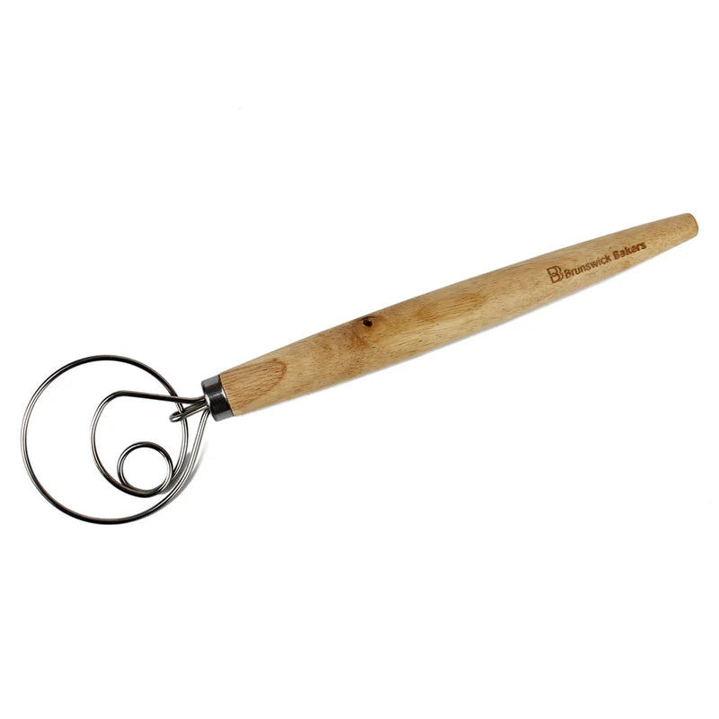 Danish Whisk with a Wooden Handle