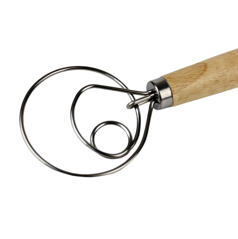 Danish Whisk with a Wooden Handle