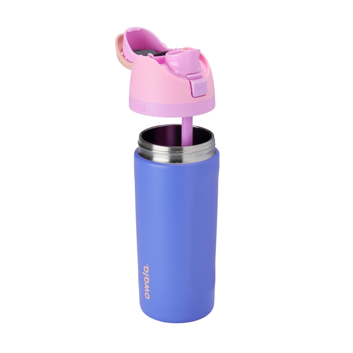 Owala Kids FreeSip Stainless Steel Insulated 16oz Wild Child (Pink Blue)