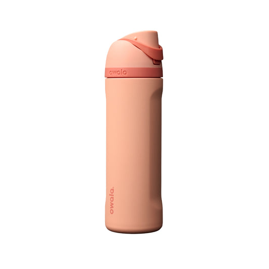 Owala FreeSip Stainless Steel Insulated 24oz Peach Of Mind (Peach)