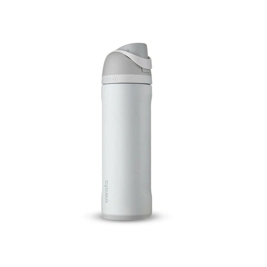 Owala FreeSip Stainless Steel Insulated 24oz Shy Marshmallow (White)
