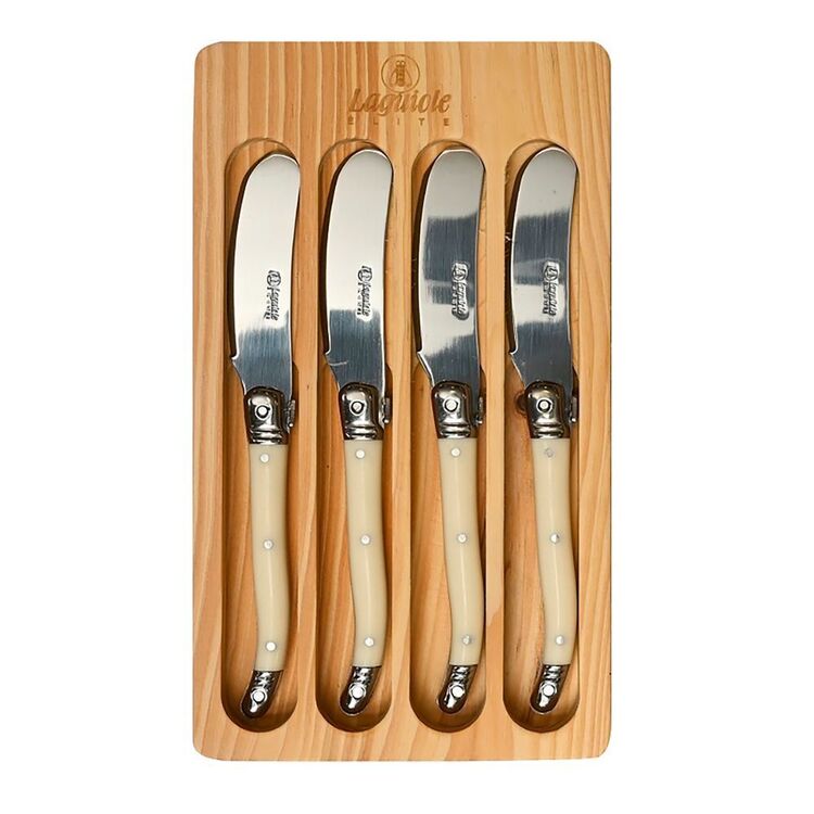 Laguiole Elite 4 Piece Pate Set
