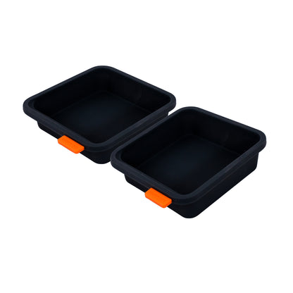 Bakemaster Set of 2 Divider Trays 13cm Square