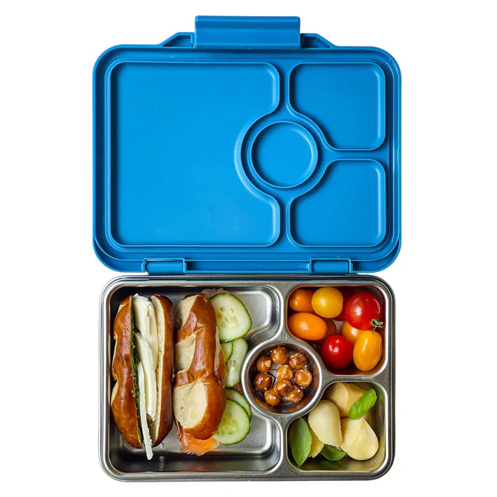 Pret Stainless Steel Bento Box 4 Compartment - Normandy Blue