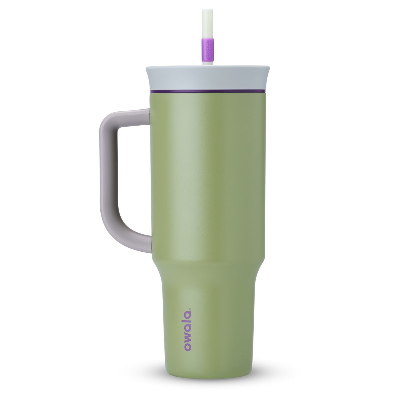 Owala Tumbler Stainless Steel 40oz Hip Cactus (Grey Green)