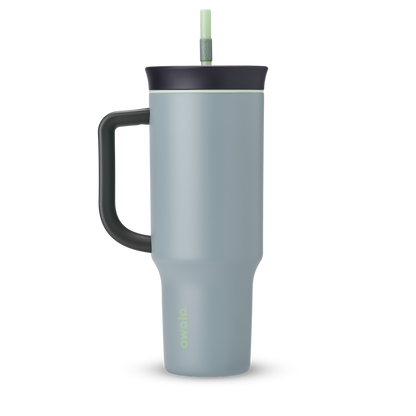 Owala Tumbler Stainless Steel 40oz Lost Valley (Grey Blue)