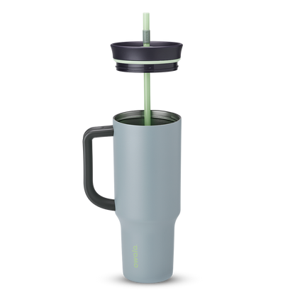 Tumbler Stainless Steel 40oz Lost Valley (Grey Blue)