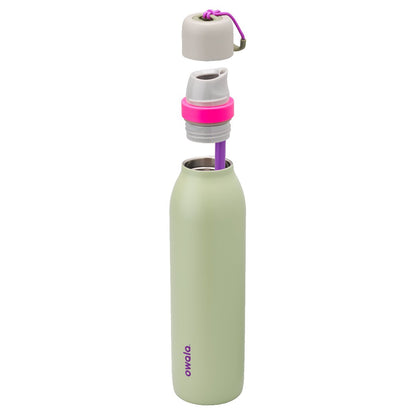 Owala Freesip Twist Stainless Steel 18oz - Neo Sage (Grey/Green)