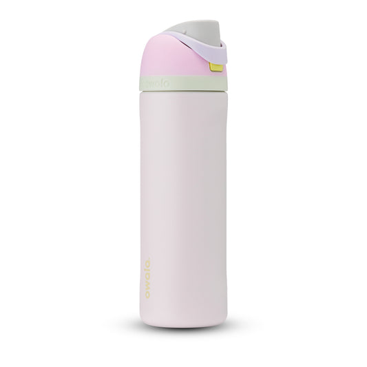 Owala FreeSip Stainless Steel Insulated 24oz Candy Coated (Pink Purple)