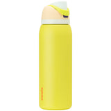 Owala FreeSip Stainless Steel Insulated 40oz Lemon Limeade (Tan Yellow)