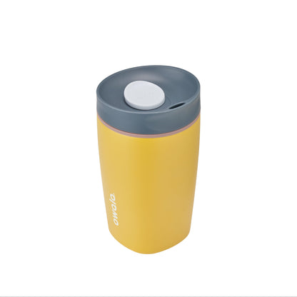 SmoothSip Slider Stainless Steel Insulated 12oz Golden Quest (Grey Yellow)