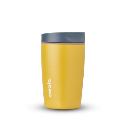 SmoothSip Slider Stainless Steel Insulated 12oz Golden Quest (Grey Yellow)