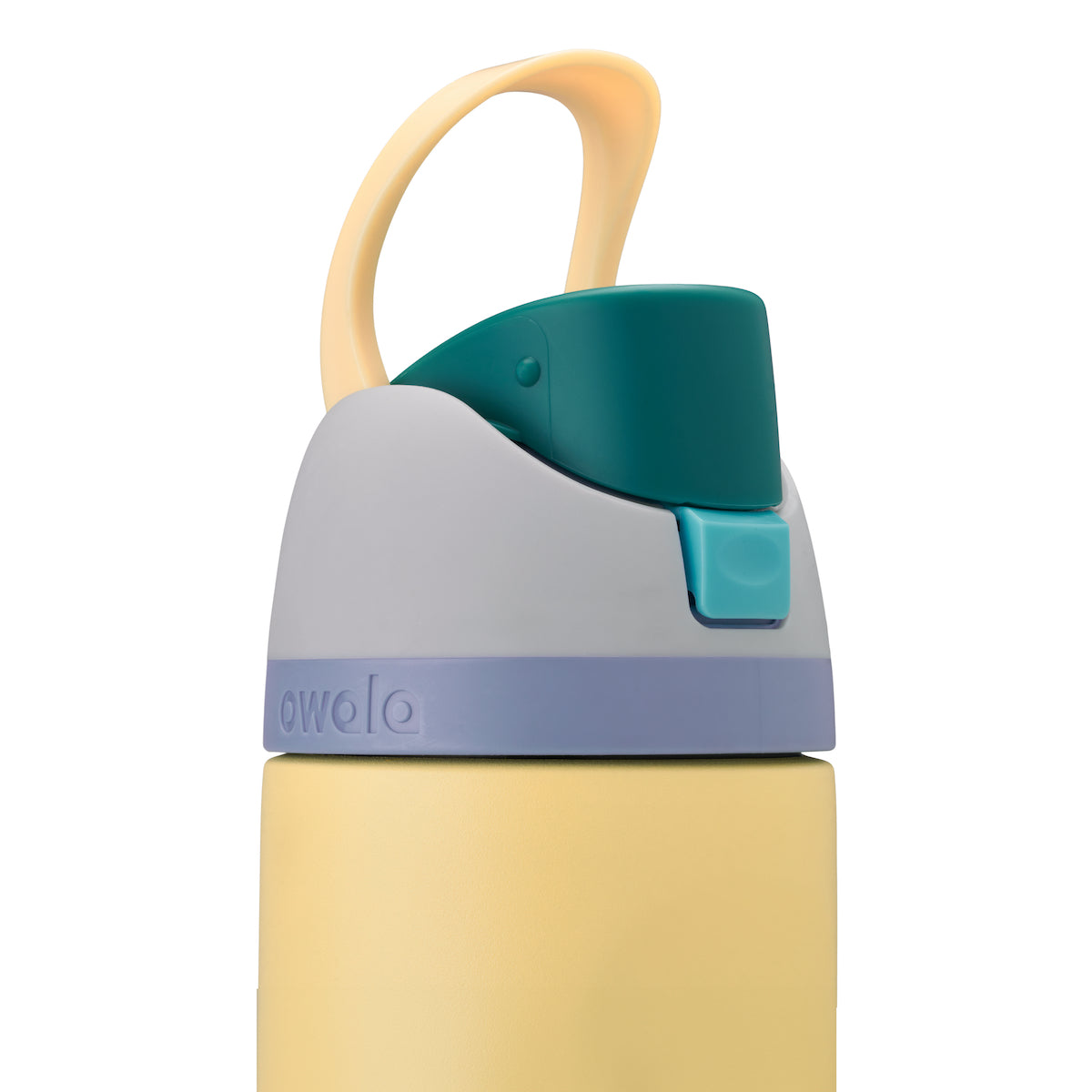 Owala FreeSip Stainless Steel Insulated 24oz Sunny Daze (Grey Yellow)