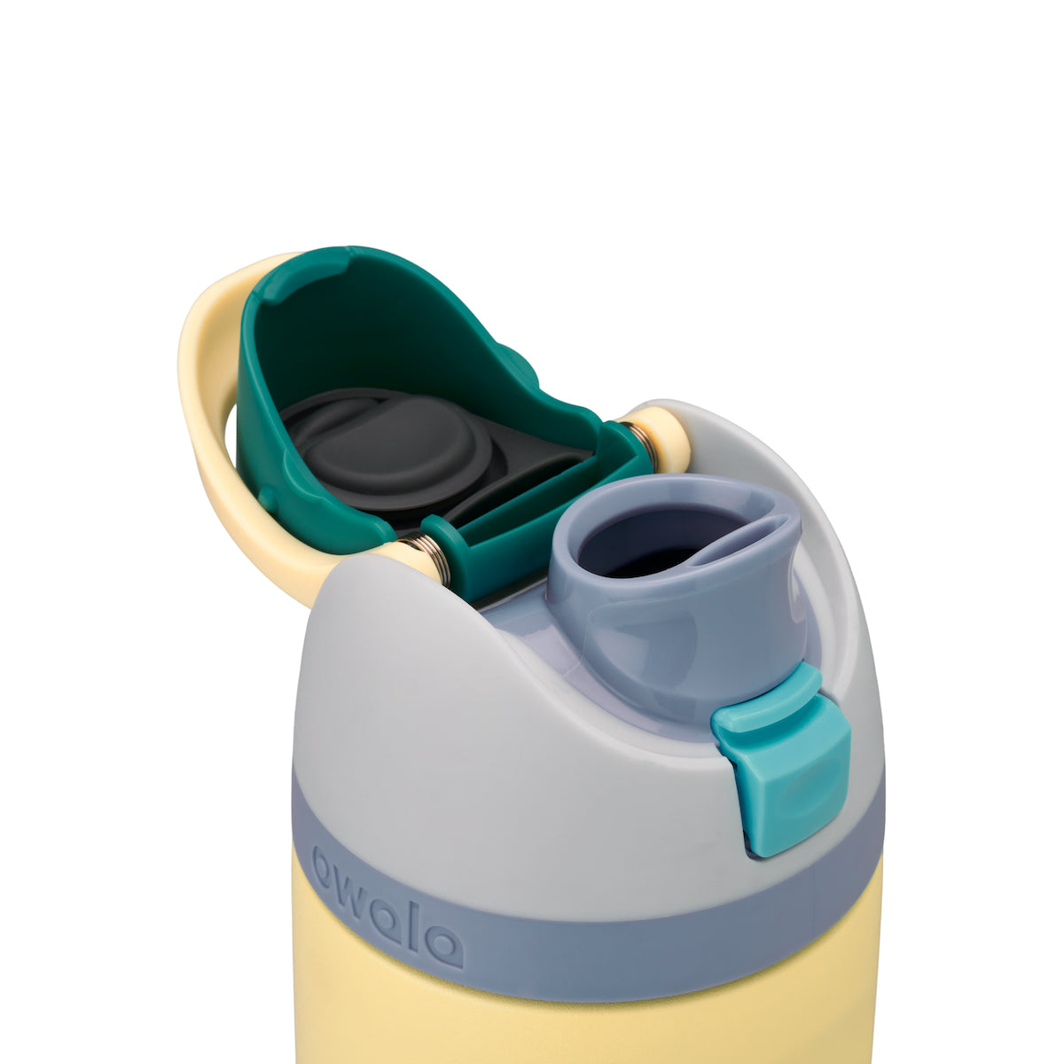 Owala FreeSip Stainless Steel Insulated 24oz Sunny Daze (Grey Yellow)
