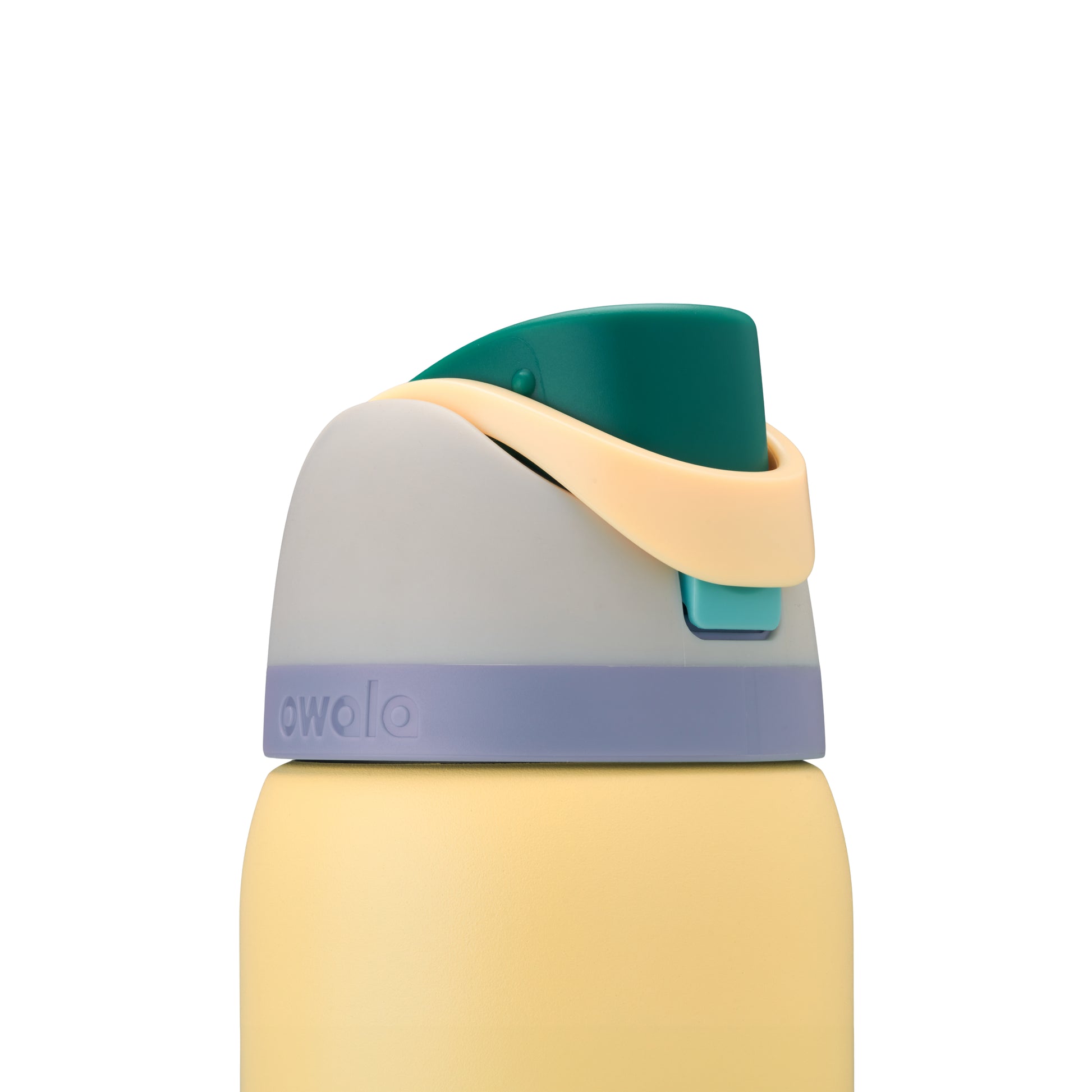 Owala FreeSip Stainless Steel Insulated 32oz Sunny Daze (Grey Yellow)
