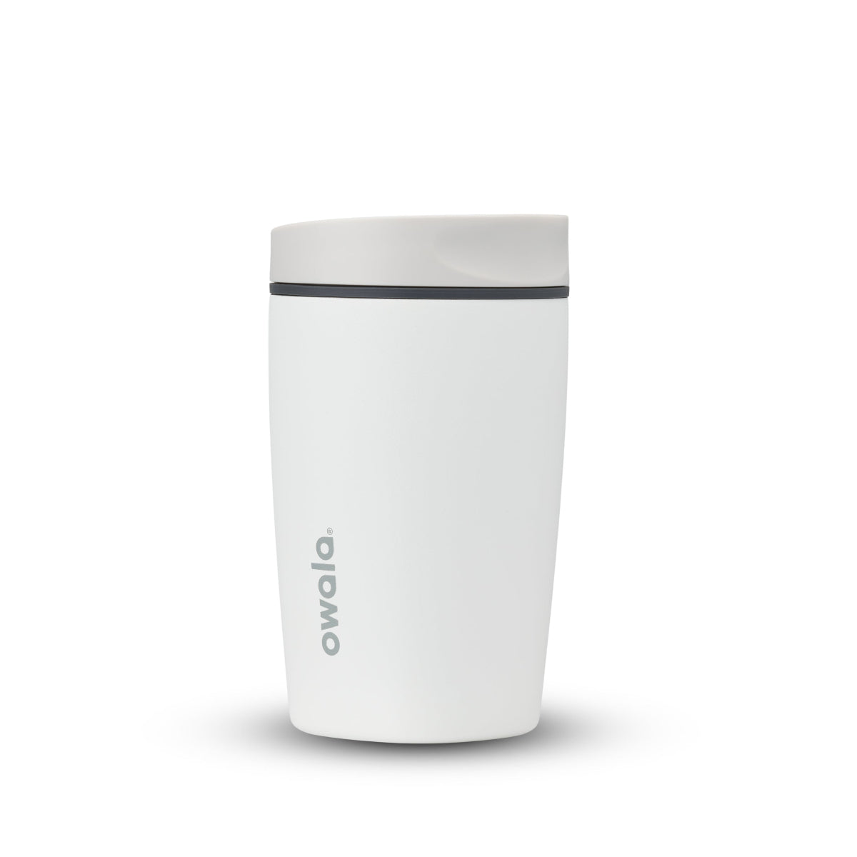 SmoothSip Slider Stainless Steel Insulated 12oz Shy Marshmallow (White)