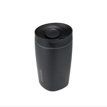 SmoothSip Slider Stainless Steel Insulated 12oz Very Very Dark (Black)