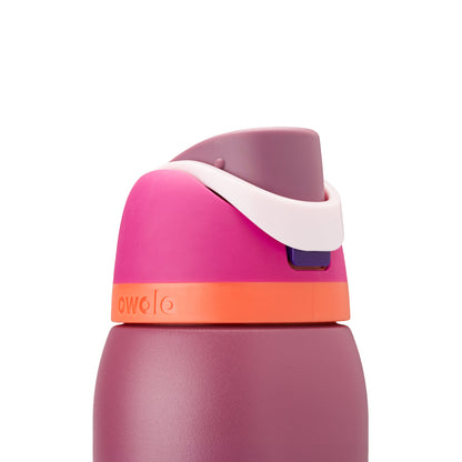 FreeSip Stainless Steel Insulated 32oz Crown Jewel (Pink Purple)