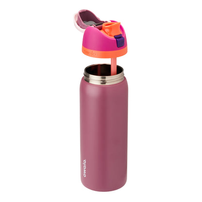 FreeSip Stainless Steel Insulated 32oz Crown Jewel (Pink Purple)