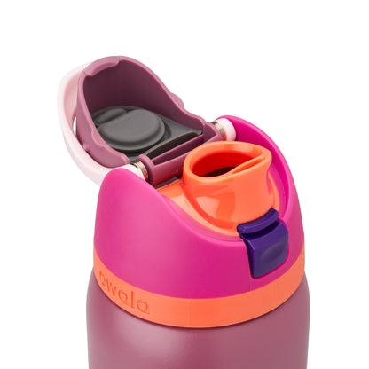 FreeSip Stainless Steel Insulated 32oz Crown Jewel (Pink Purple)