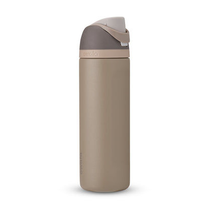 FreeSip Stainless Steel Insulated 24oz Down To Earth (Grey Brown)