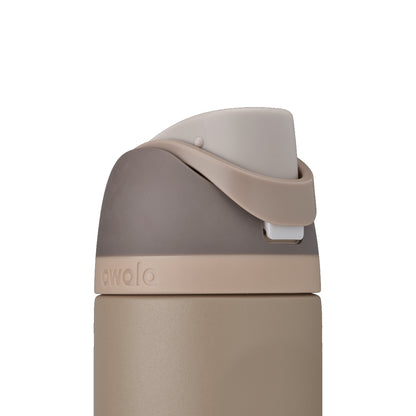 FreeSip Stainless Steel Insulated 24oz Down To Earth (Grey Brown)