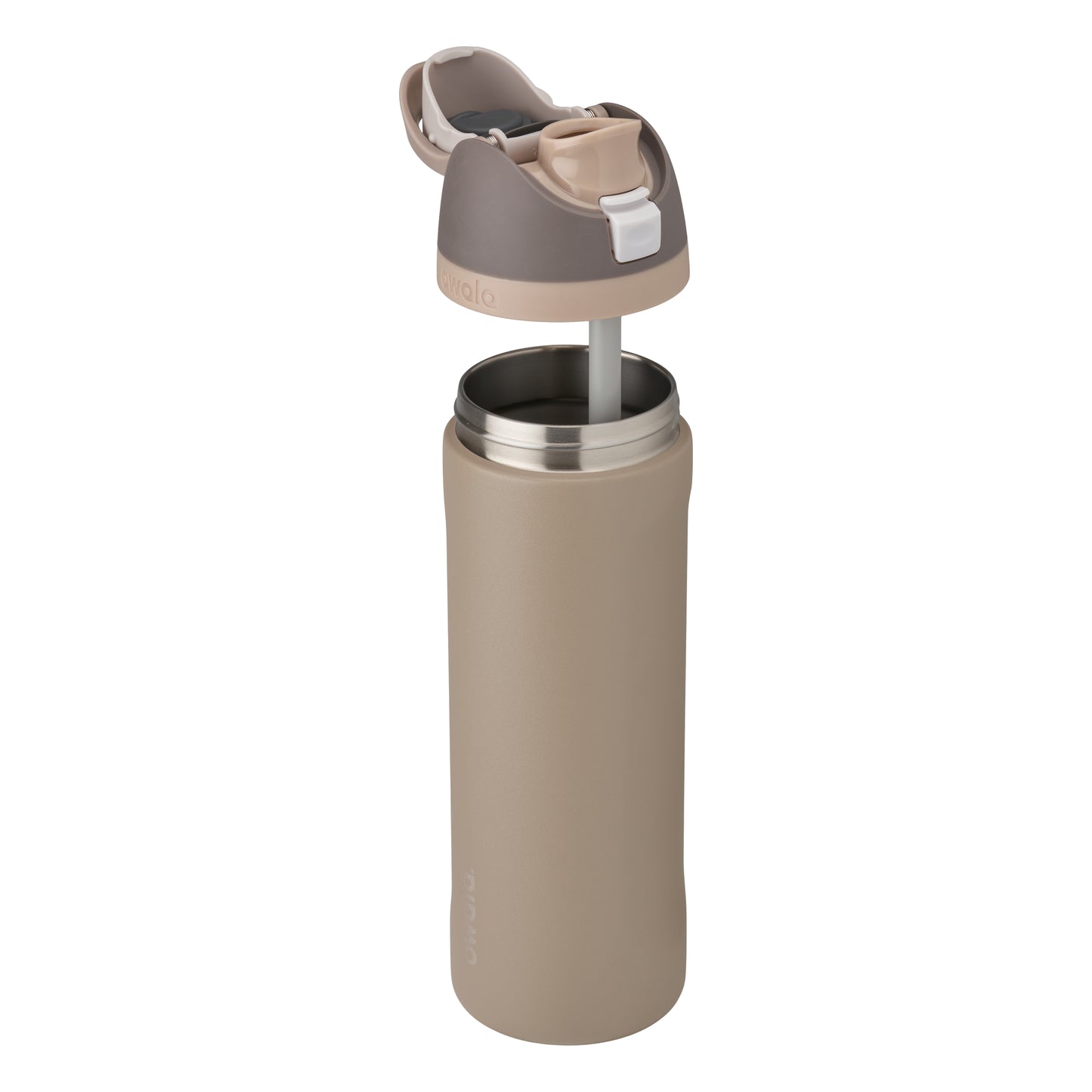 FreeSip Stainless Steel Insulated 24oz Down To Earth (Grey Brown)