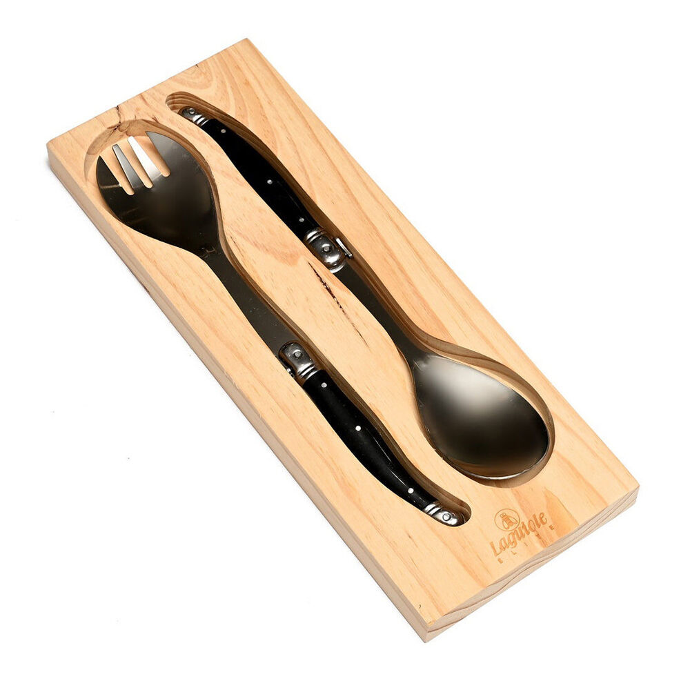 Laguiole Elite 2 Piece Salad Servers