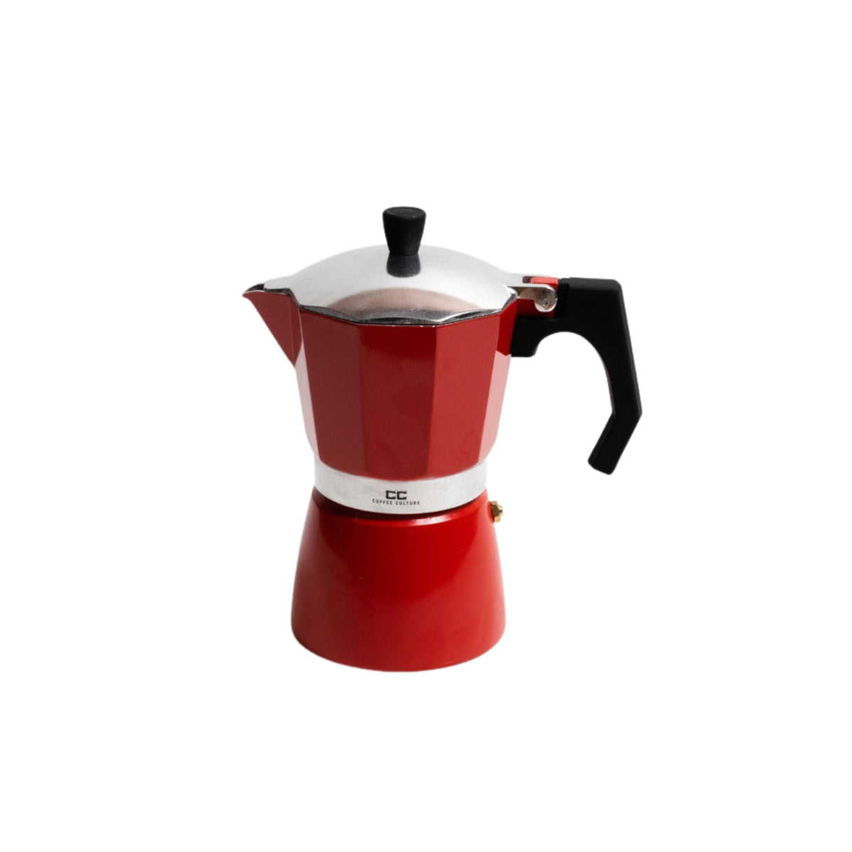 Coffee Culture Red Coffee Maker 6 Cup