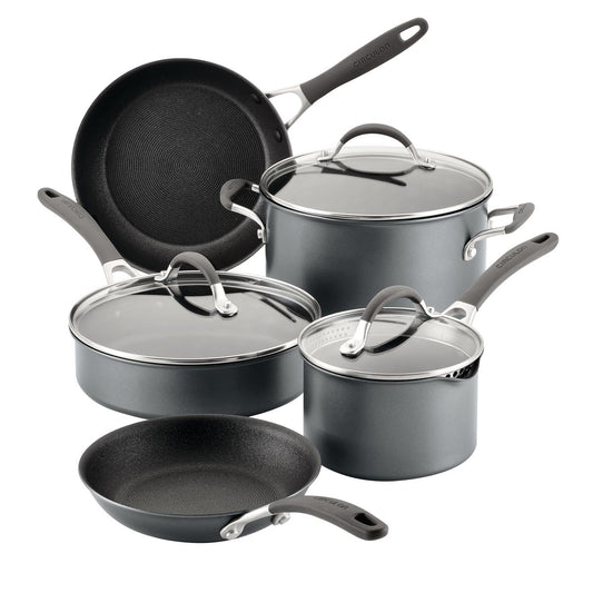 Scratchdefense A1 8 Piece Cookware Set