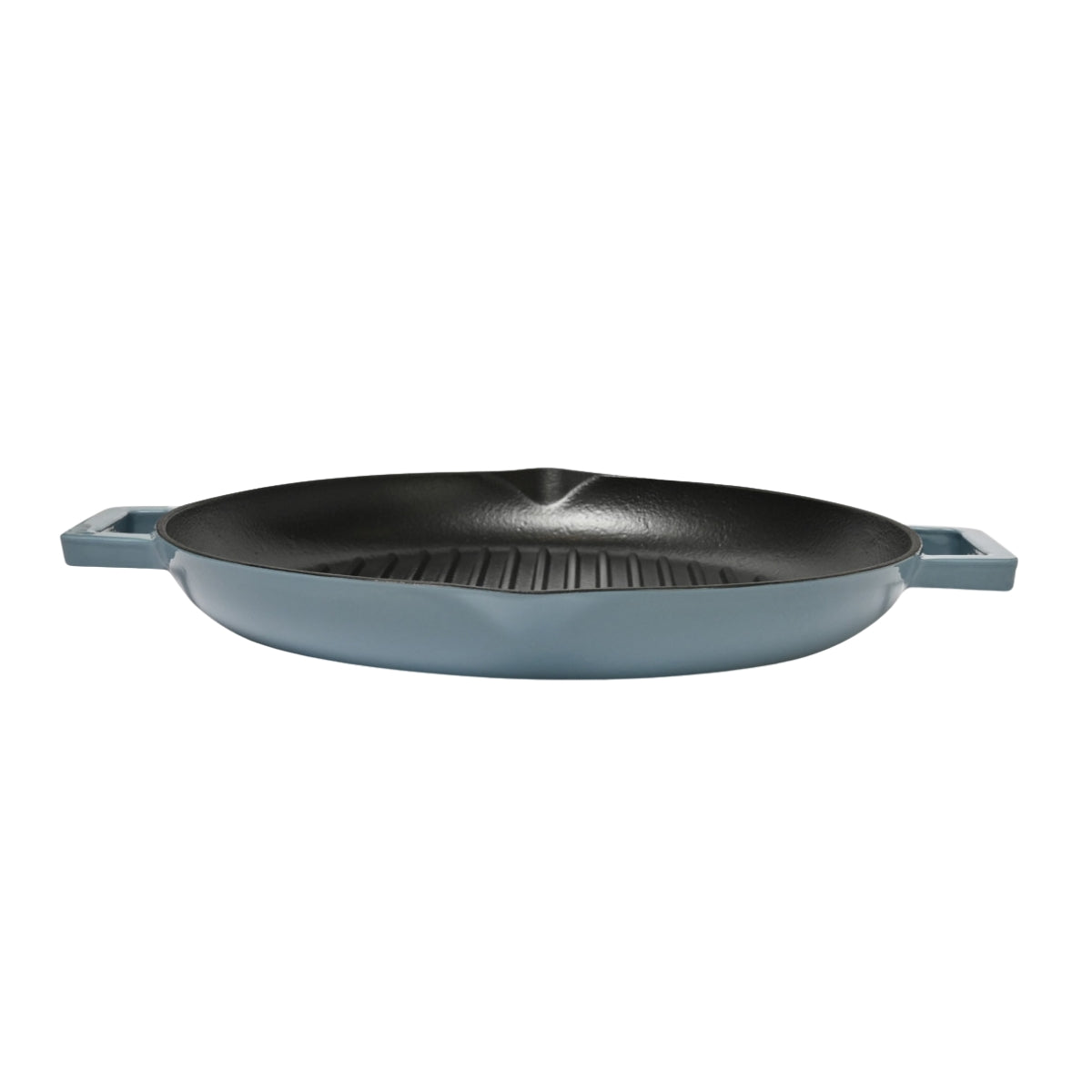 Classica Cast Iron Grill Pan 31cm - Sky Blue