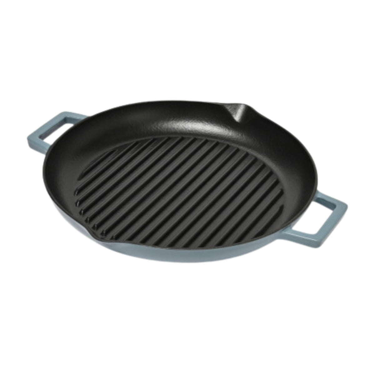 Classica Cast Iron Grill Pan 31cm - Sky Blue