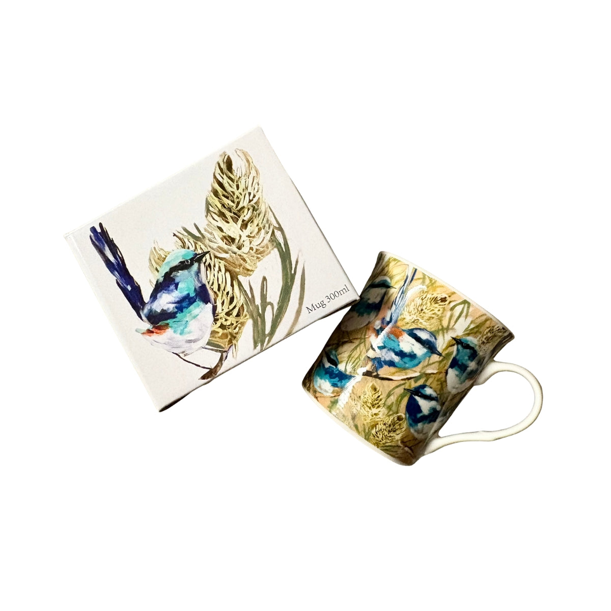 Lilli Rock Blue Wren & Banksia Mug