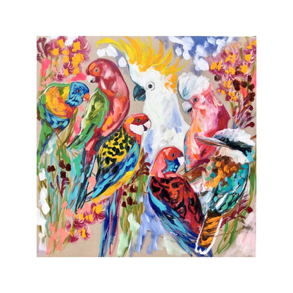 Lilli Rock Amanda Brooks Bird Song Coaster 11x11cm Coaster