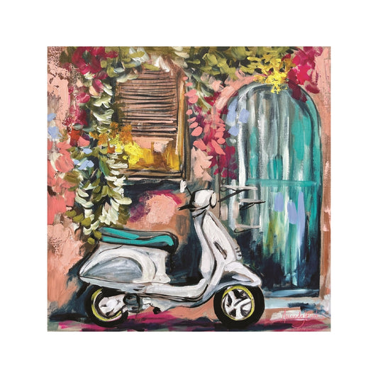 Lilli Rock Amanda Brooks Sundays in Italy Coaster 11x11cm Coaster