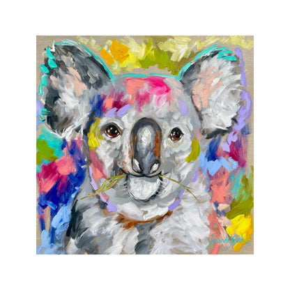 Lilli Rock Amanda Brooks Good Morning Koala Coaster 11x11cm Coaster
