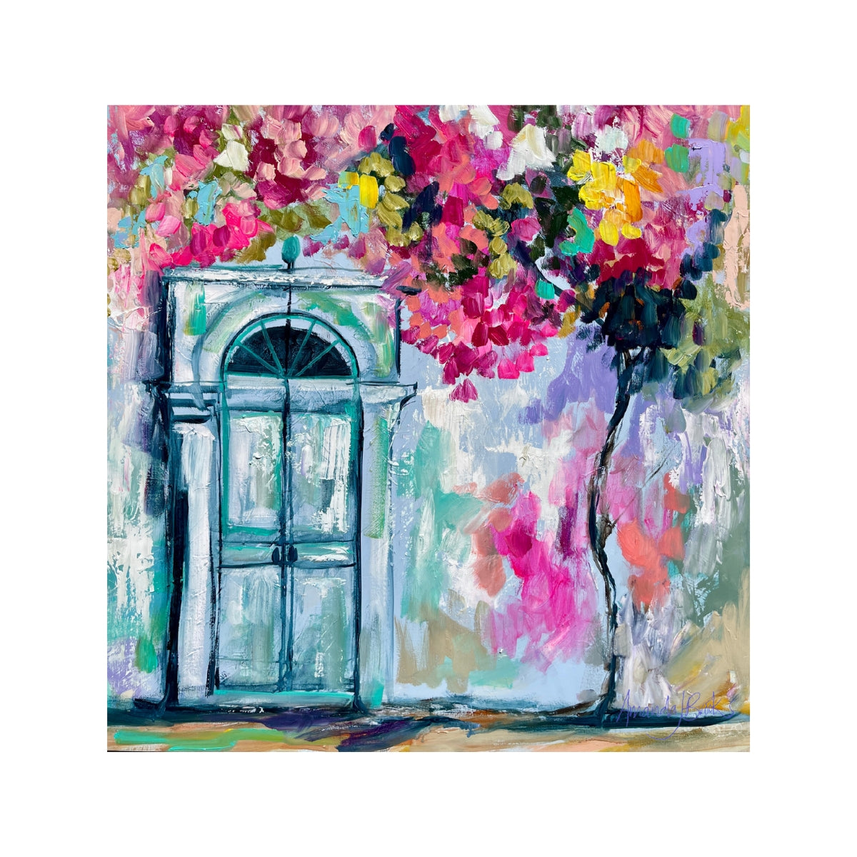 Lilli Rock Amanda Brooks La Belleza Coaster 11x11cm Coaster