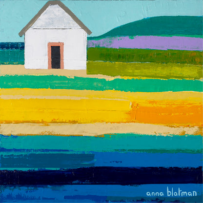 Anna Blatman Pear Beach Coaster Set 11x11cm Set of 4 Coasters