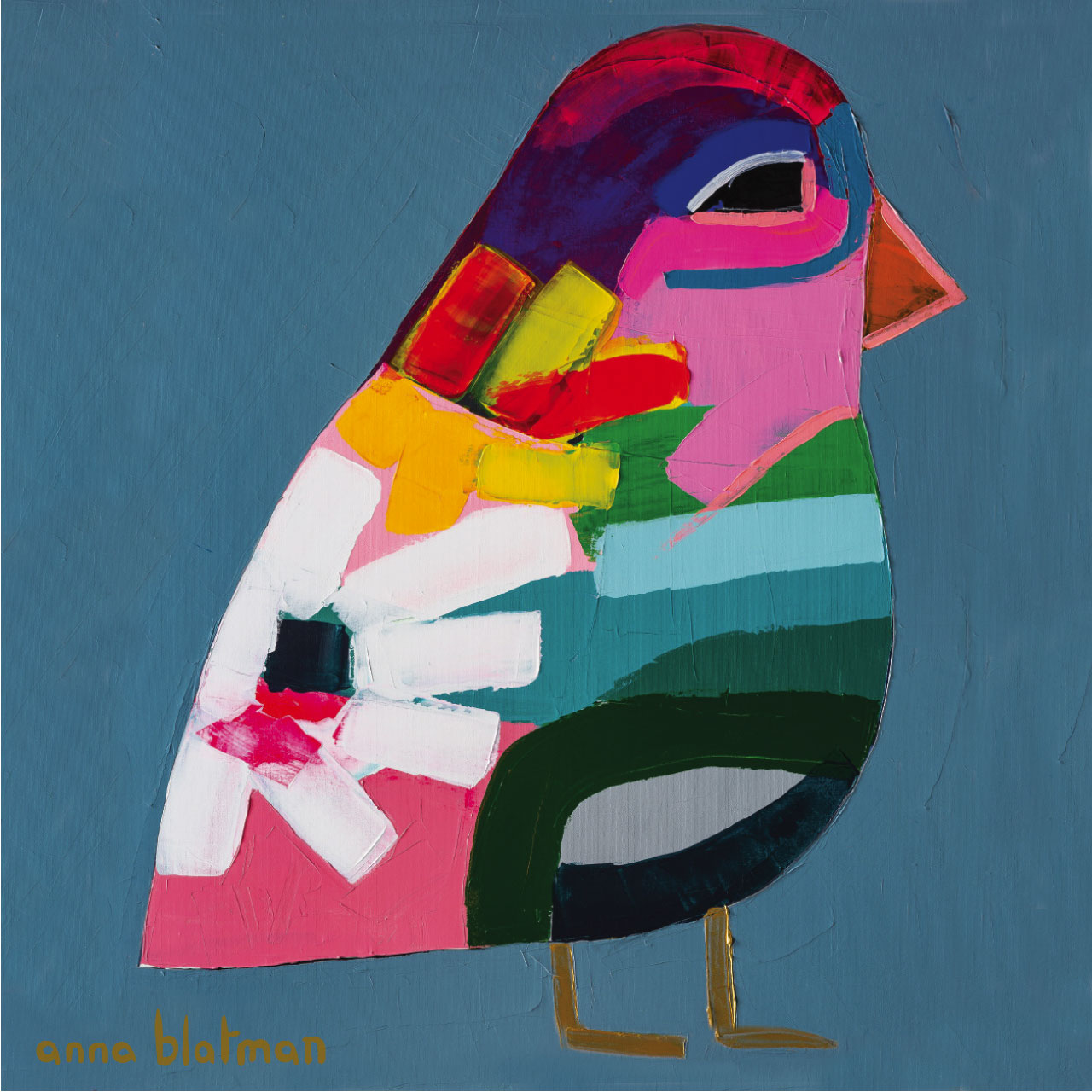 Anna Blatman Mr Wilde Coaster Set 11x11cm Set of 4 Coasters