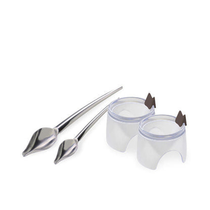 Decospoon Stainless Steel 2 Pce Set With Decopots