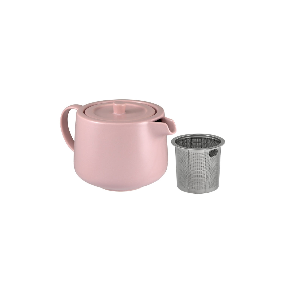 Cafe Life Teapot With Infuser 500ML Rose Gift Boxed