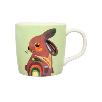 Pete Cromer Barn Friends Mug 375ML Bunny Green Gift Boxed