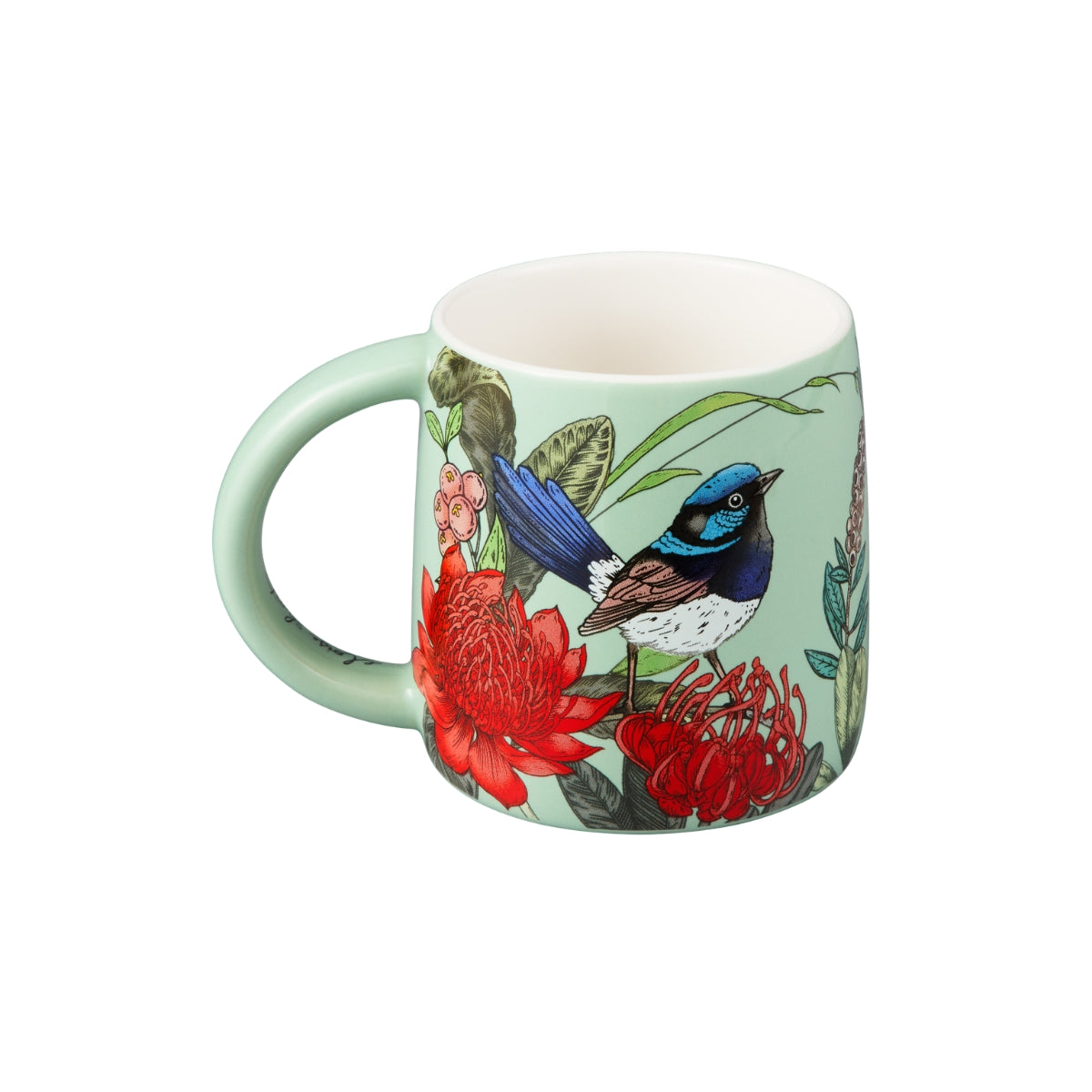 Maxwell & Williams Eloise Short Native Grace Superb Fairy Wren Mug 350ML