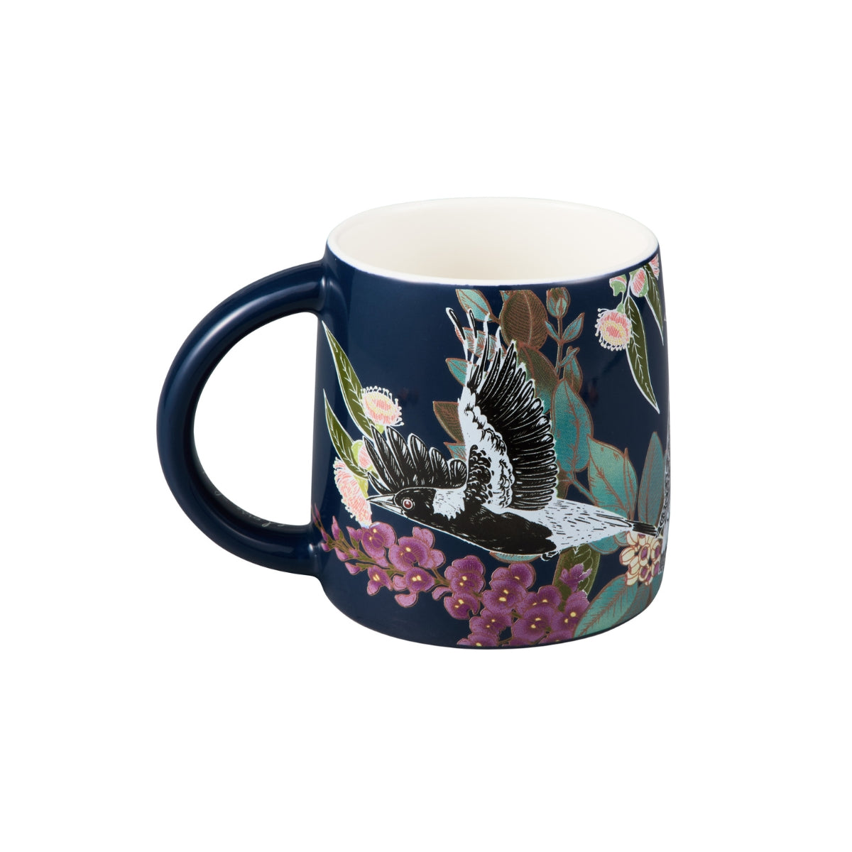 Maxwell & Williams Eloise Short Native Grace Magpie Mug 350ML