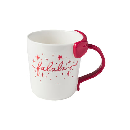 Maxwell & Williams Fa la la Bow Mug 420ML Red Gift Boxed